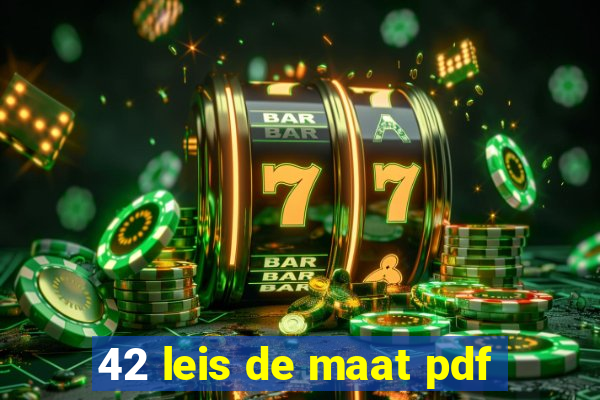 42 leis de maat pdf